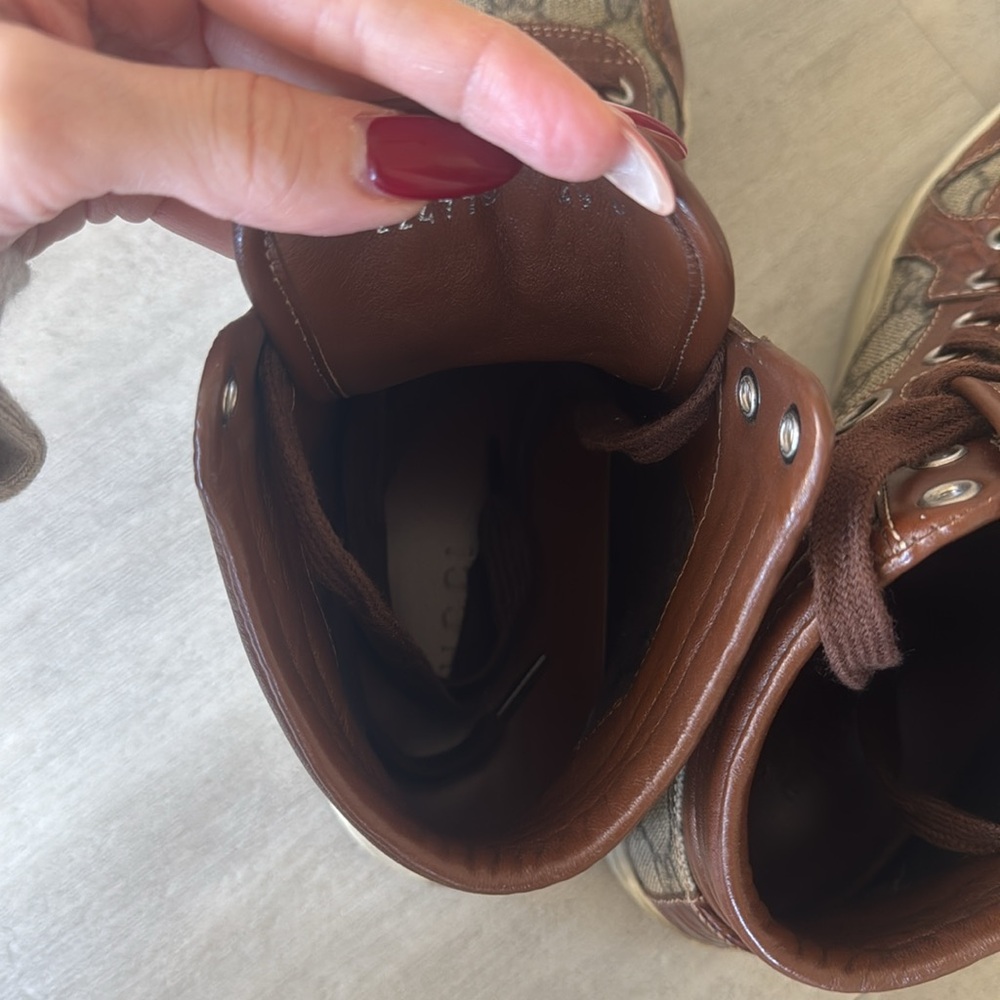 Men’s Gucci High Top Sneakers - Picture 9 of 11